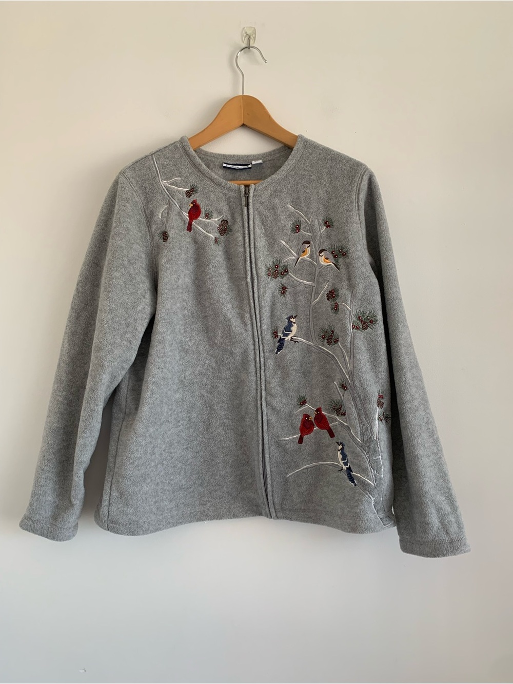 Croft & Borrow bird watching Fleece sweatshirt